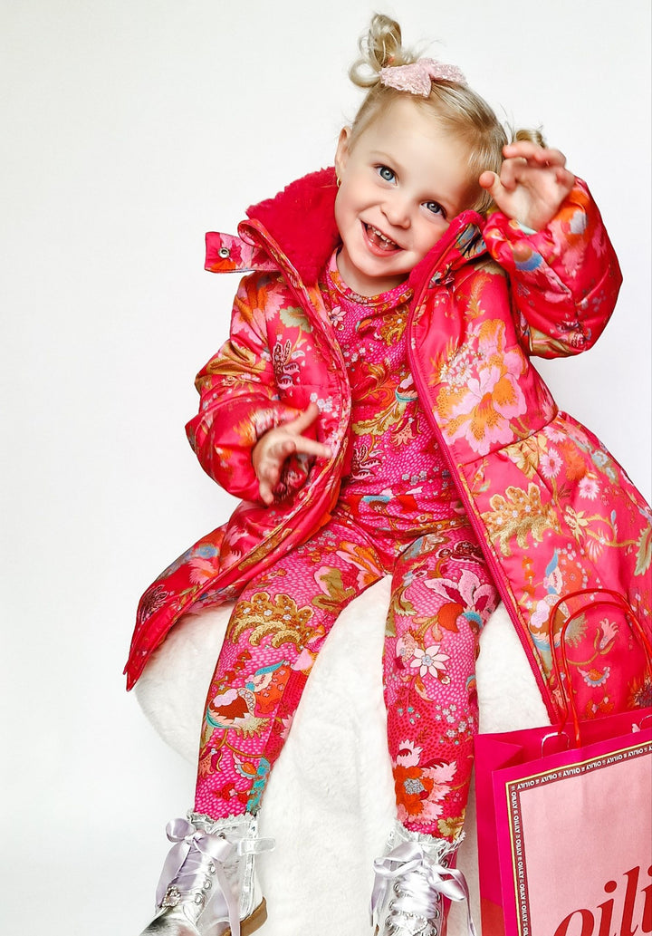 AW24 Oilily Girls Carice Coat