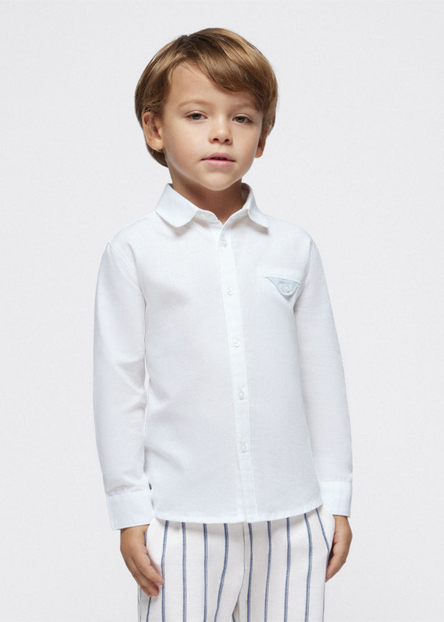 White shirt for boys hotsell