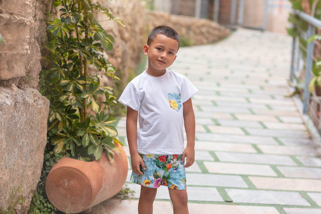 SS24 Rochy Boys Lemon Swimming Trunks