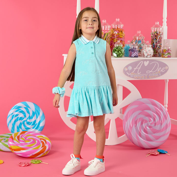 SS25 A Dee Terrie Blue Tennis Dress