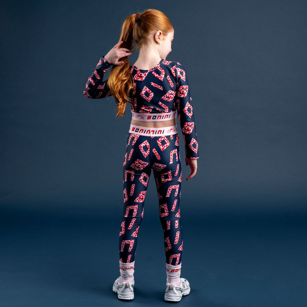 AW24 Bonini By A Dee Inspire Letter Print Leggings