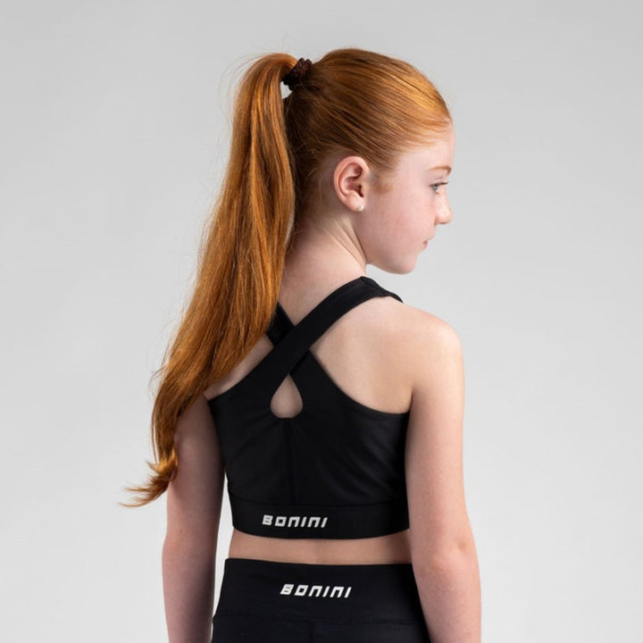 Bonini By A Dee Aspire Black Crop Top