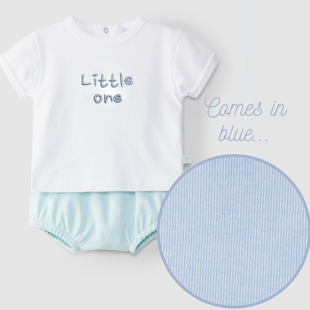 SS24 Laranjinha Baby Blue 'Little One' Set