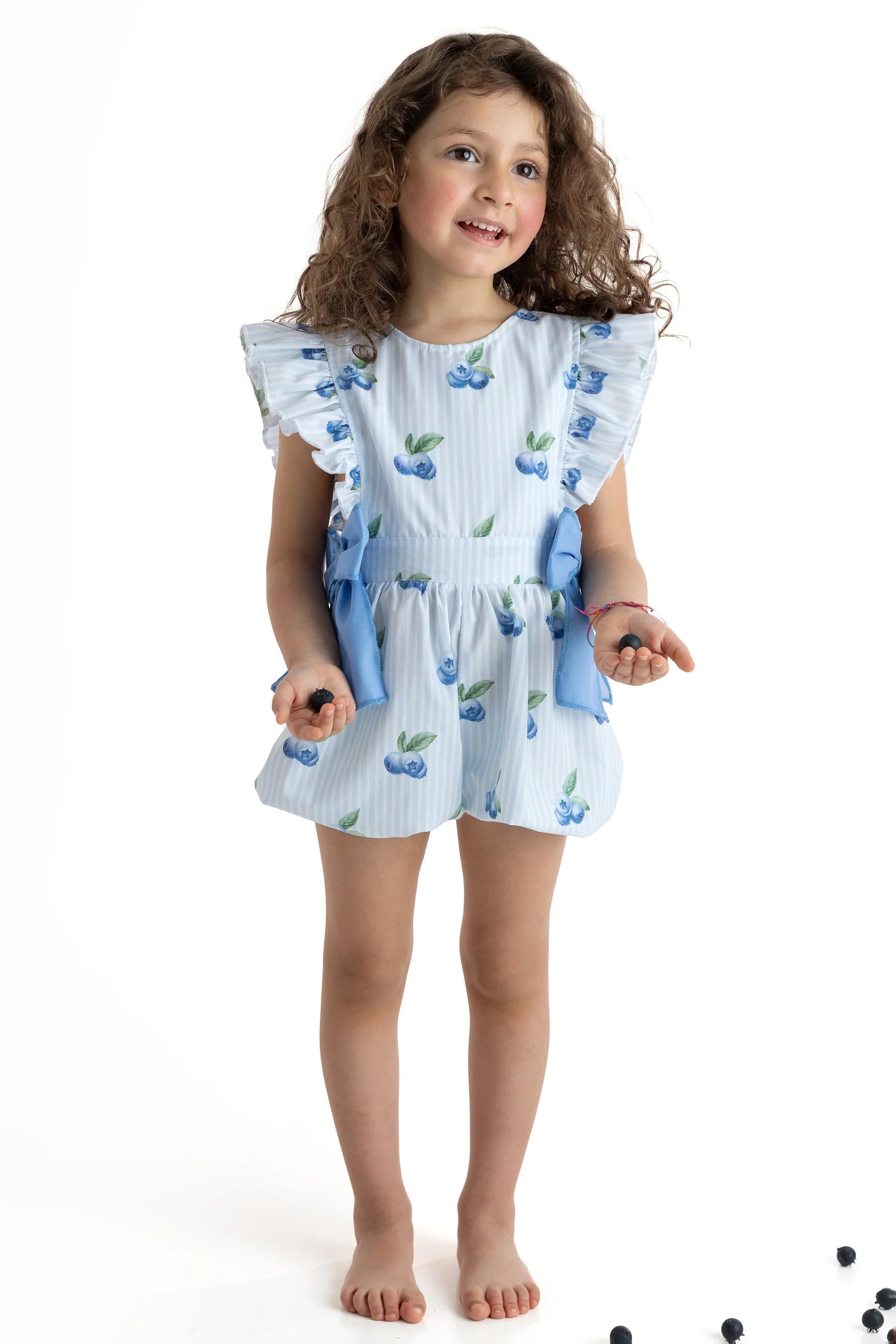 Meia Pata Boys Blueberries Beach Poncho SS25 main image 0
