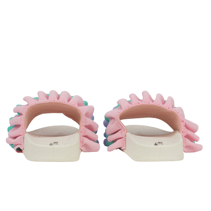 SS24 A Dee Girls Popping Pastels Frilly Sliders