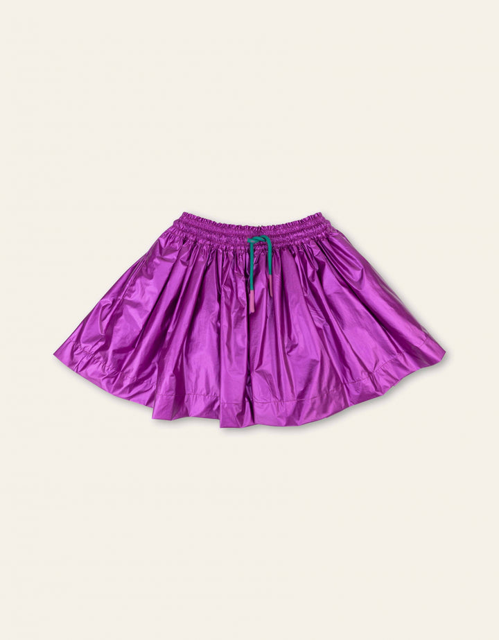 AW24 Oilily Girls Shield Purple Skirt