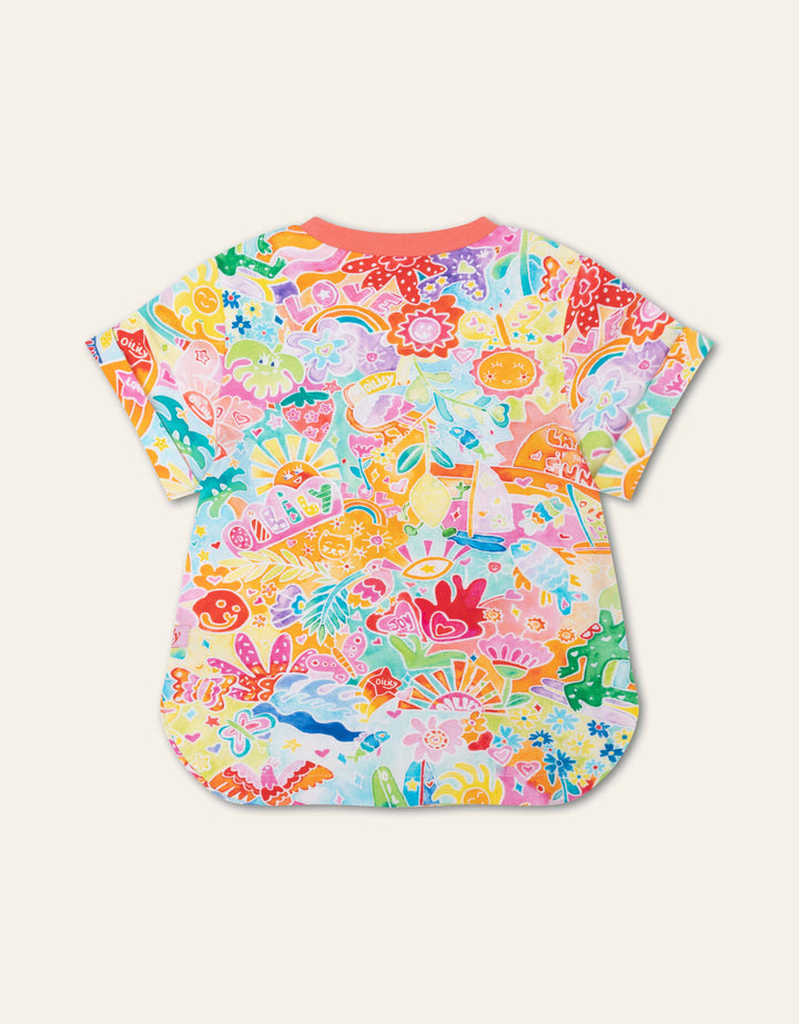 SS24 Oilily Girls Terrific Magic Land Of The Sun T-Shirt 31
