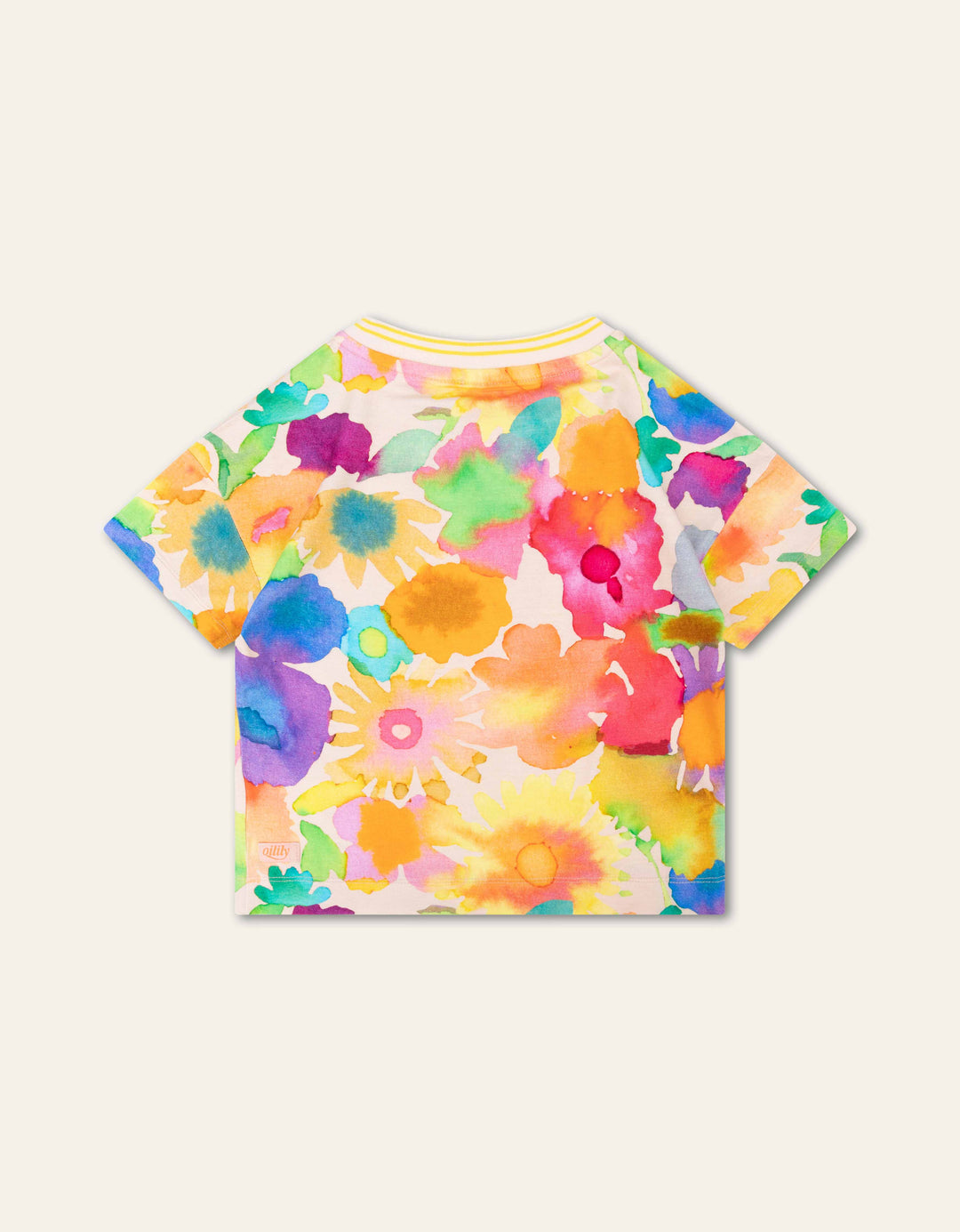 SS24 Oilily Girls Tischa Inky Flowers T-Shirt 80