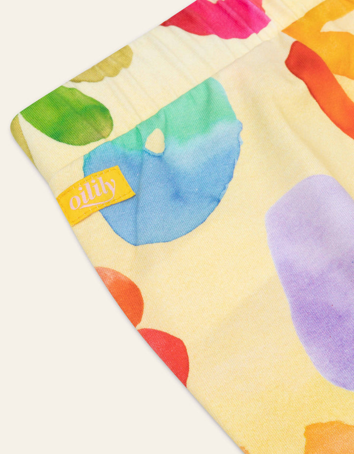 SS24 Oilily Girls Peace Watercolours Leggings 03