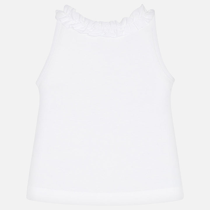 SS20 Mayoral Girls White Toucan Print Top 3025