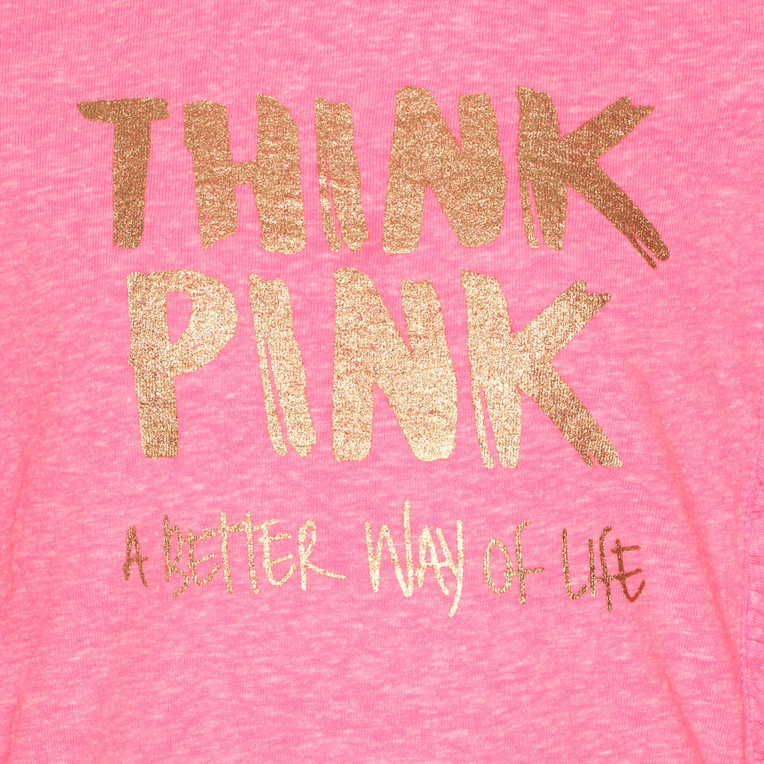 SS19 Mim-Pi Girls 'Think Pink' Ruffle Top 241