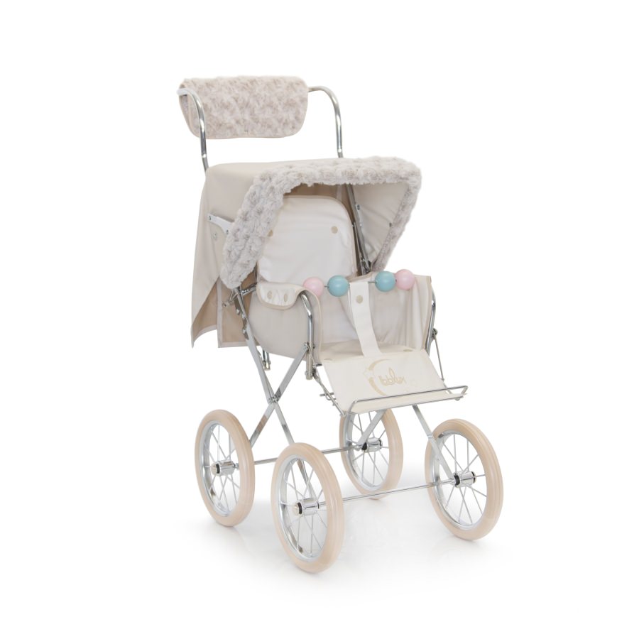 BebeLux Beige Winter Fur Kit for 'Paris Big' Pushchair 6200-BE