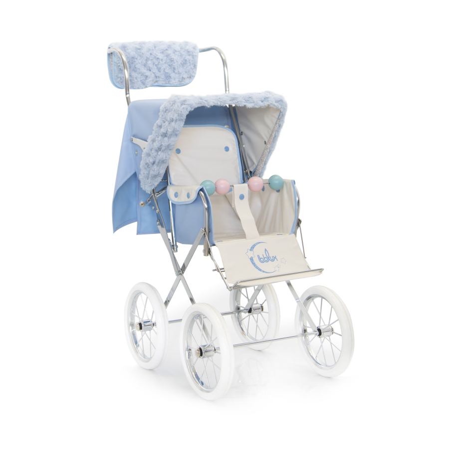 BebeLux Blue Winter Fur Kit for 'Paris Big' Pushchair 6200-C