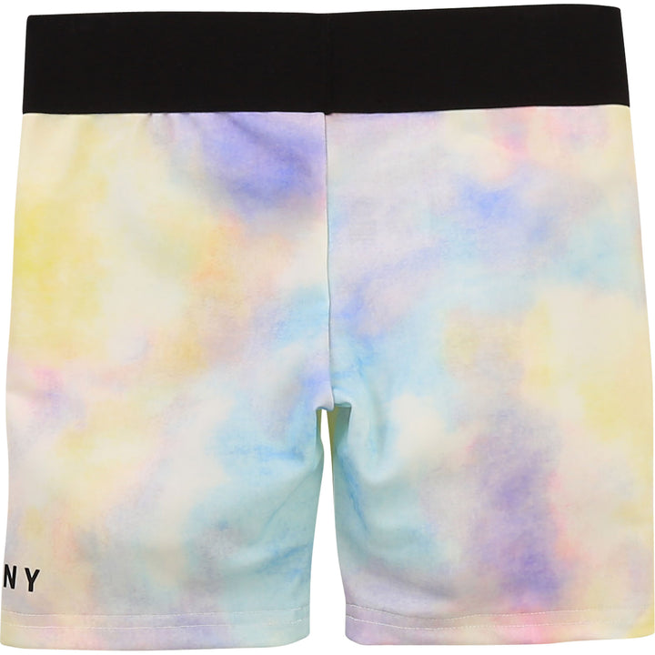 SS21 DKNY Girls Tie Dye Cycle Shorts