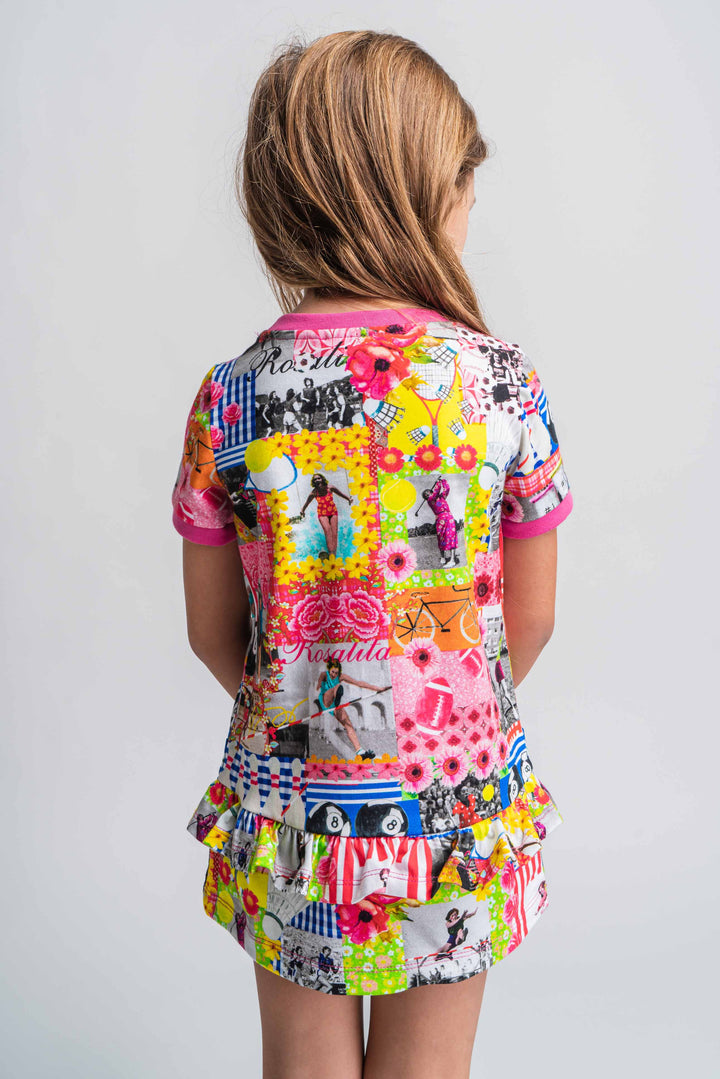 SS21 Rosalita Girls Dixmont Pink Floral Dress