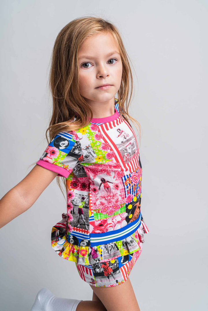 SS21 Rosalita Girls Dixmont Pink Floral Dress