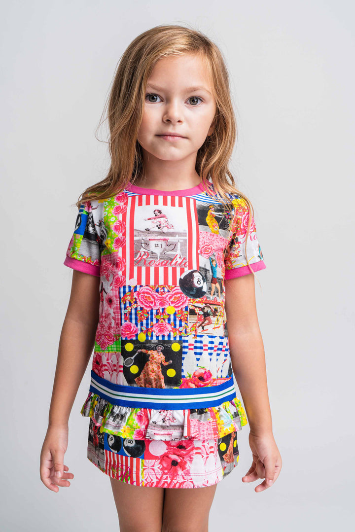 SS21 Rosalita Girls Dixmont Pink Floral Dress