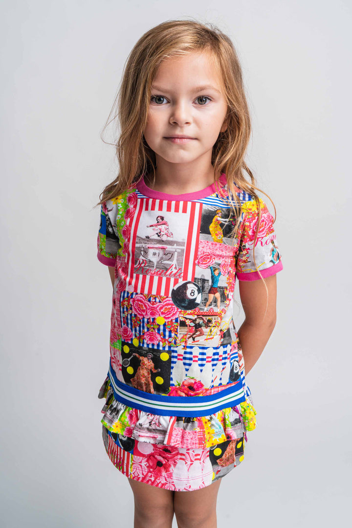 SS21 Rosalita Girls Dixmont Pink Floral Dress