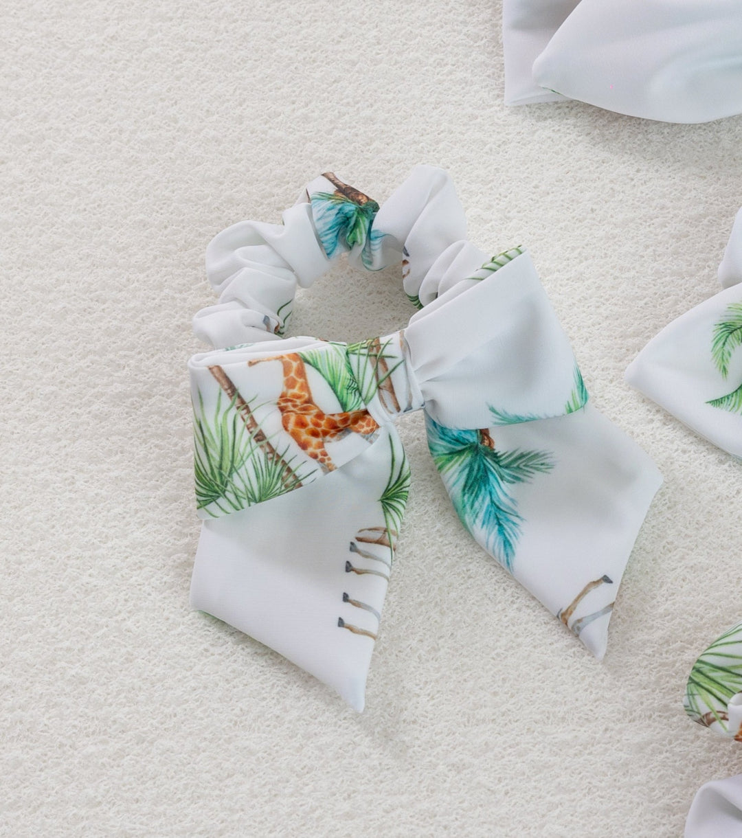 SS23 Meia Pata Giraffe Elastic Bow Hairband