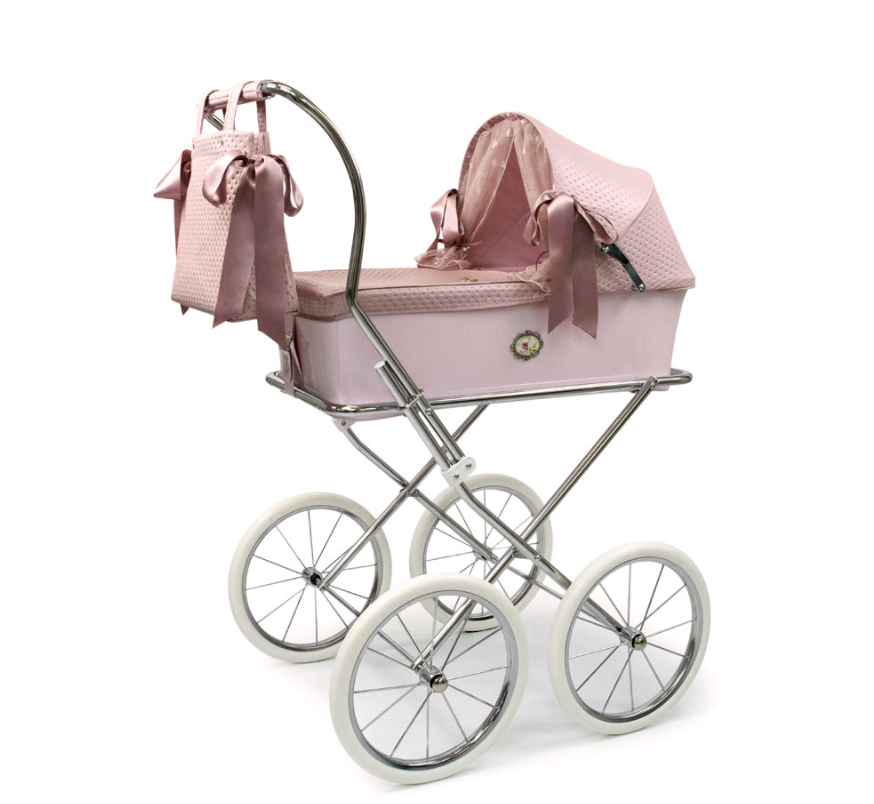 Bebelux 'Sweet Love' Pink Doll's Pram Bag – Liquorice Kids