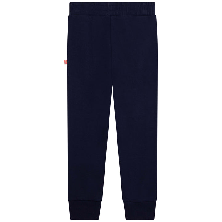 AW22 Billieblush Girls Navy Blue Sequin Tracksuit Bottoms