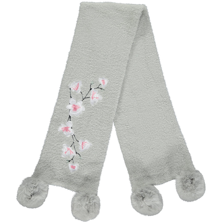 AW21 A Dee Girls Polly Magnolia Knitted Scarf