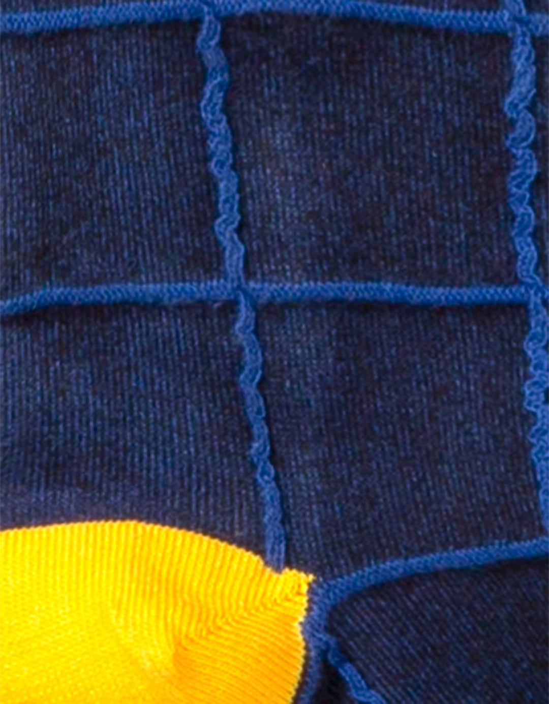 AW19 Oilily Girls Maya Malliot 58 Check Pattern Dark Navy