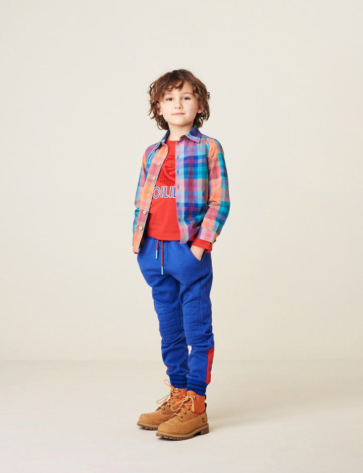 AW21 Oilily Boys Pombres Blue Sweat Pants 50
