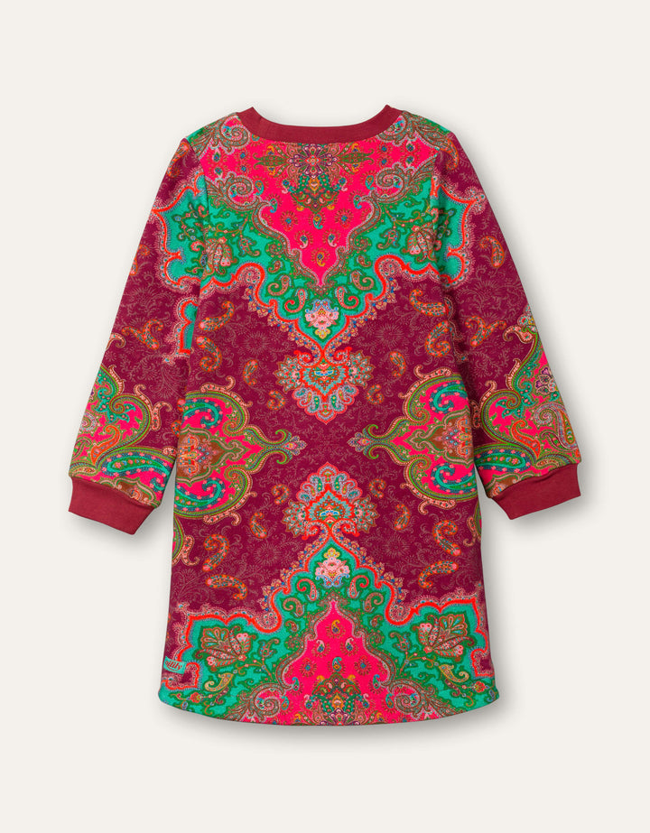 AW22 Oilily Girls Doux Paisley Print Dress 10