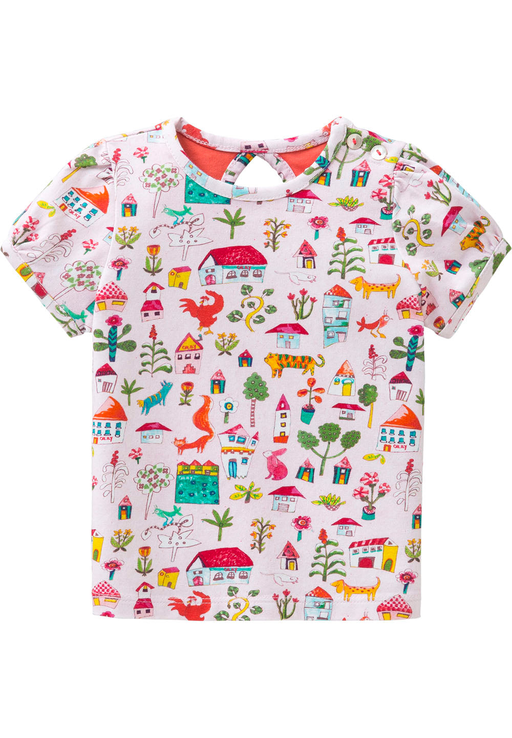SS18 Oilily Tabby Short Sleeve T-Shirt 30 Countryside