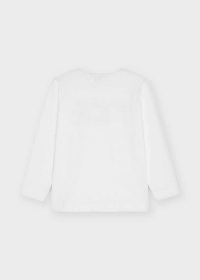 AW21 Mayoral Girls Nice Flower top 4013