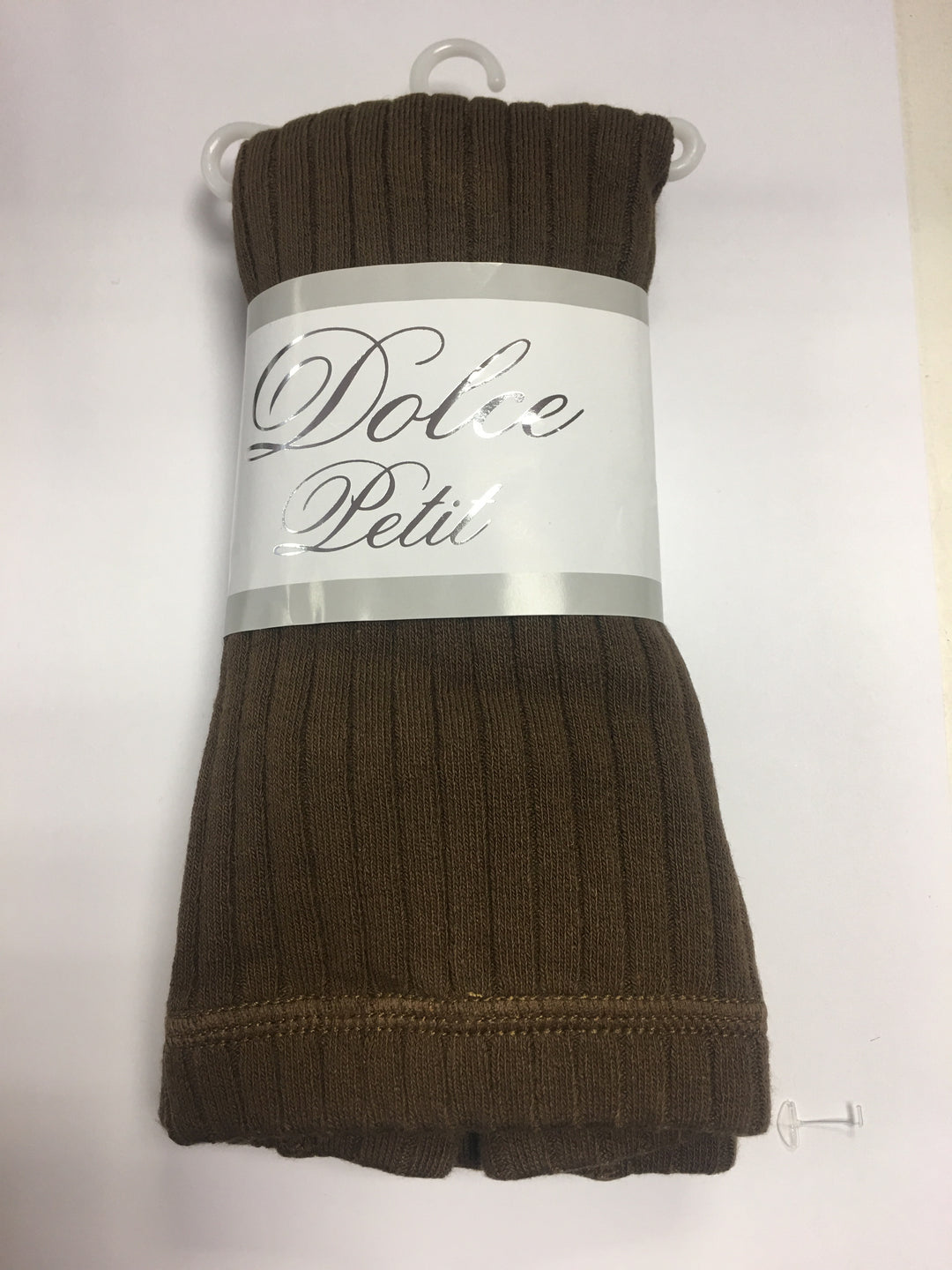 Dolce Petit Girls Tights - Brown 2500 - Liquorice Kids