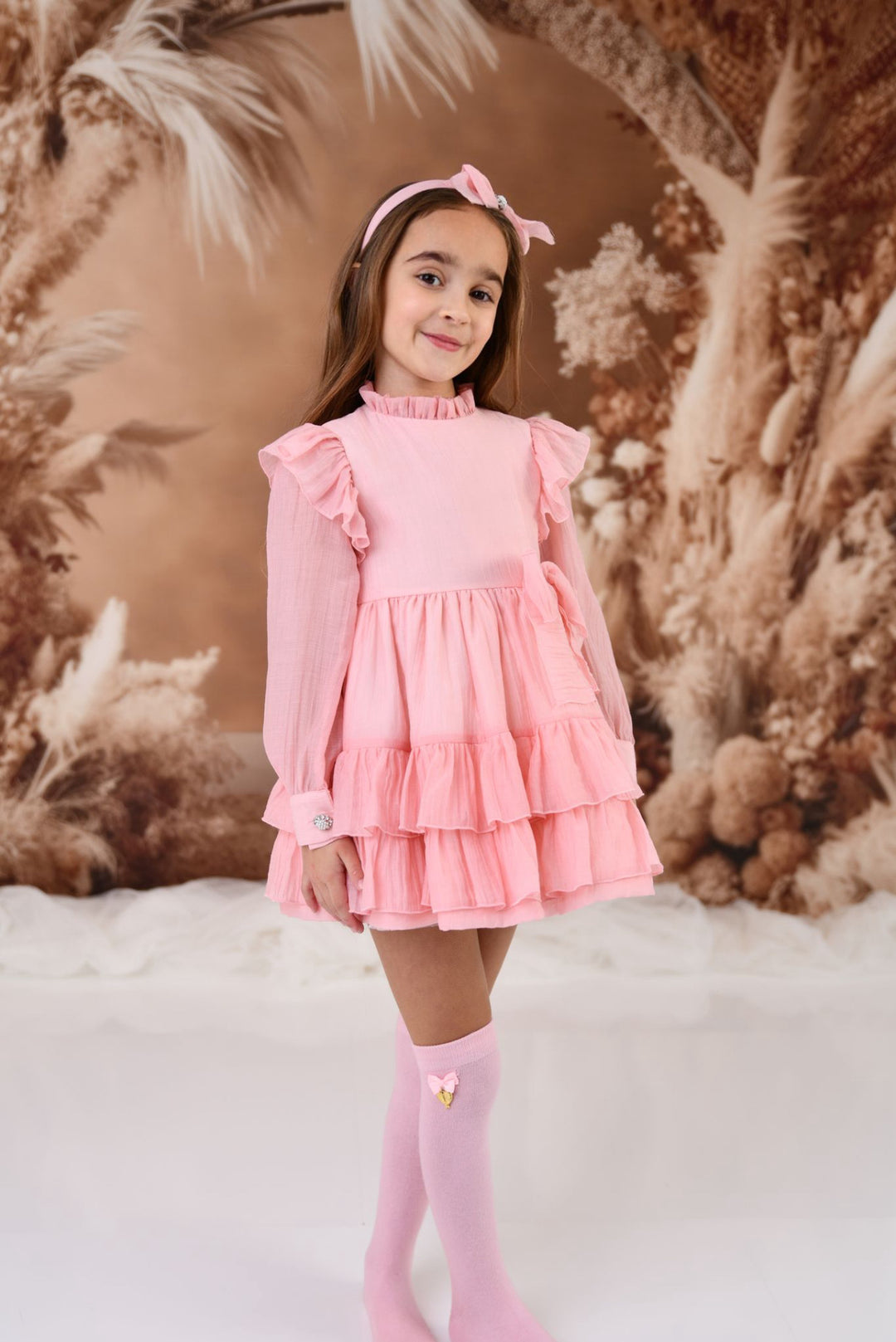 AW24 Rochy Girls Pink Dress AW24 Rochy Girls Pink Dress