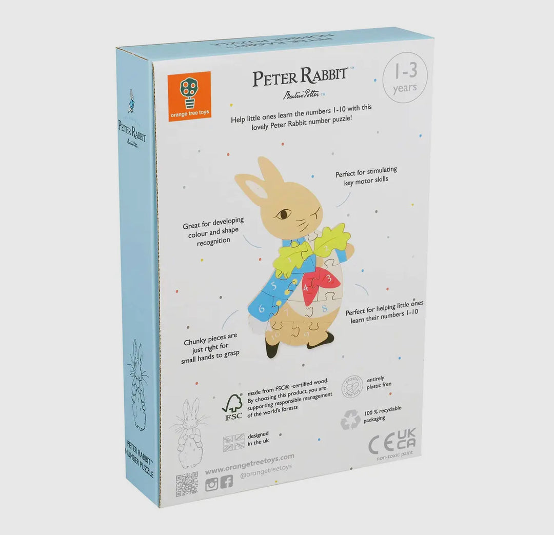 Orange Tree Peter Rabbit Number Puzzle