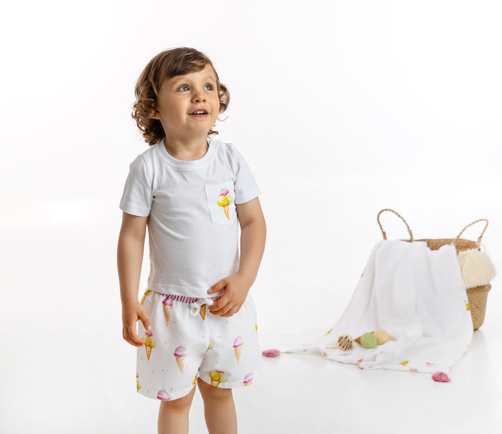 SS24 Meia Pata Boys Ice Cream T-Shirt