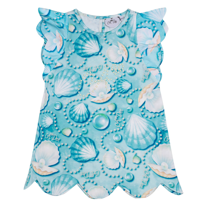 SS24 A Dee Girls Ollie Ocean Pearl Leggings Set