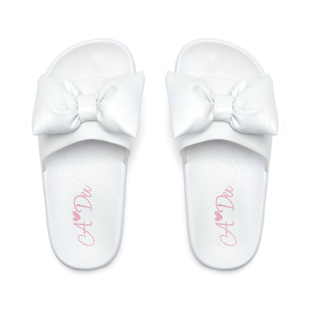 SS25 A Dee Bowty White Sliders