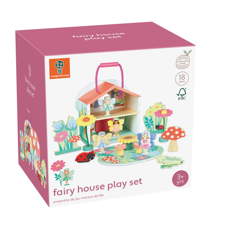 Orange Tree Fairy House Play Set