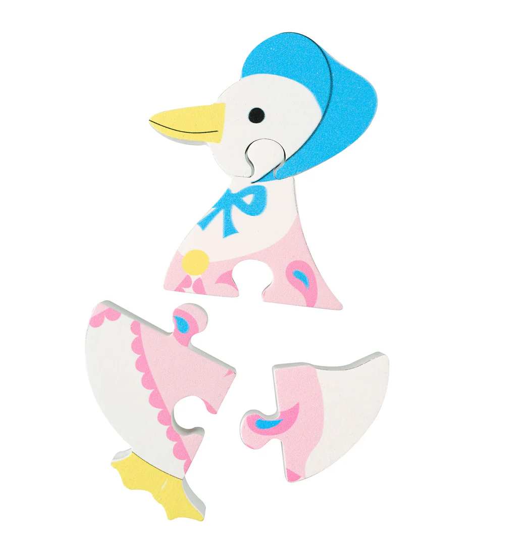 Orange Tree Jemima Puddle Duck Wooden Puzzle