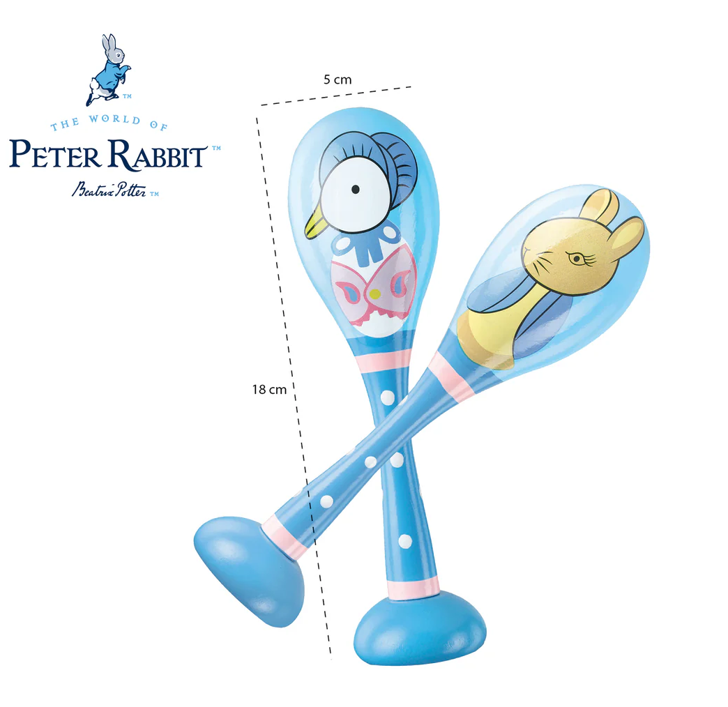 Orange Tree Peter Rabbit Maraca Set