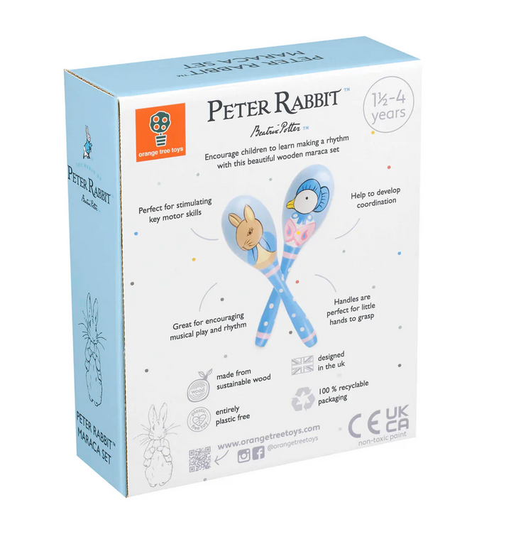 Orange Tree Peter Rabbit Maraca Set