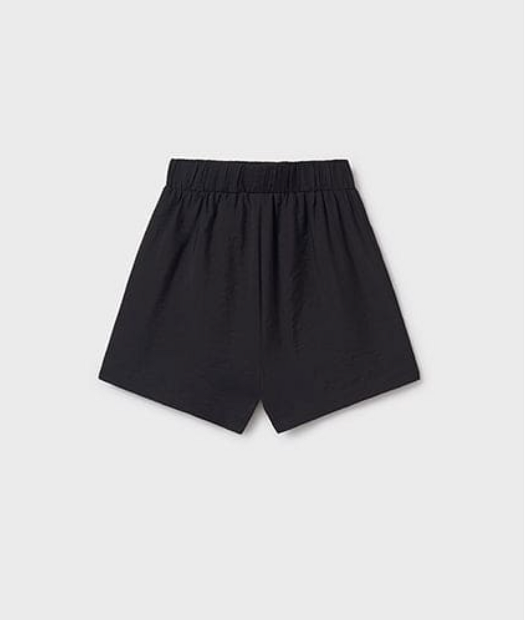 SS25 Mayoral Girls Black Shorts 6216 - Liquorice Kids