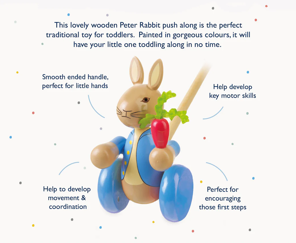 Orange Tree Peter Rabbit Push Along