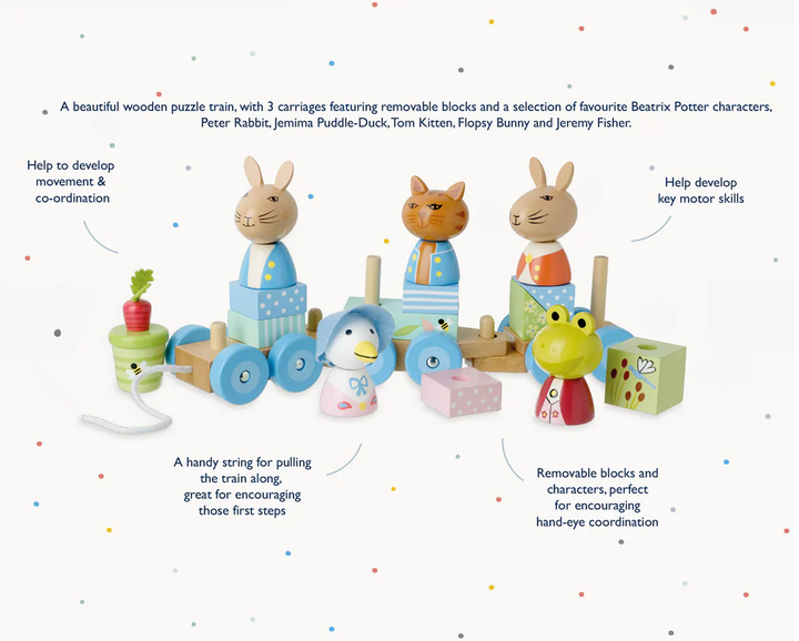 Orange Tree Peter Rabbit Puzzle Train
