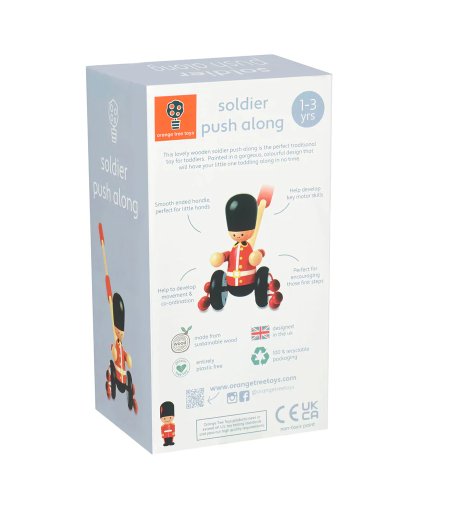 Orange Tree Soldier Push Along