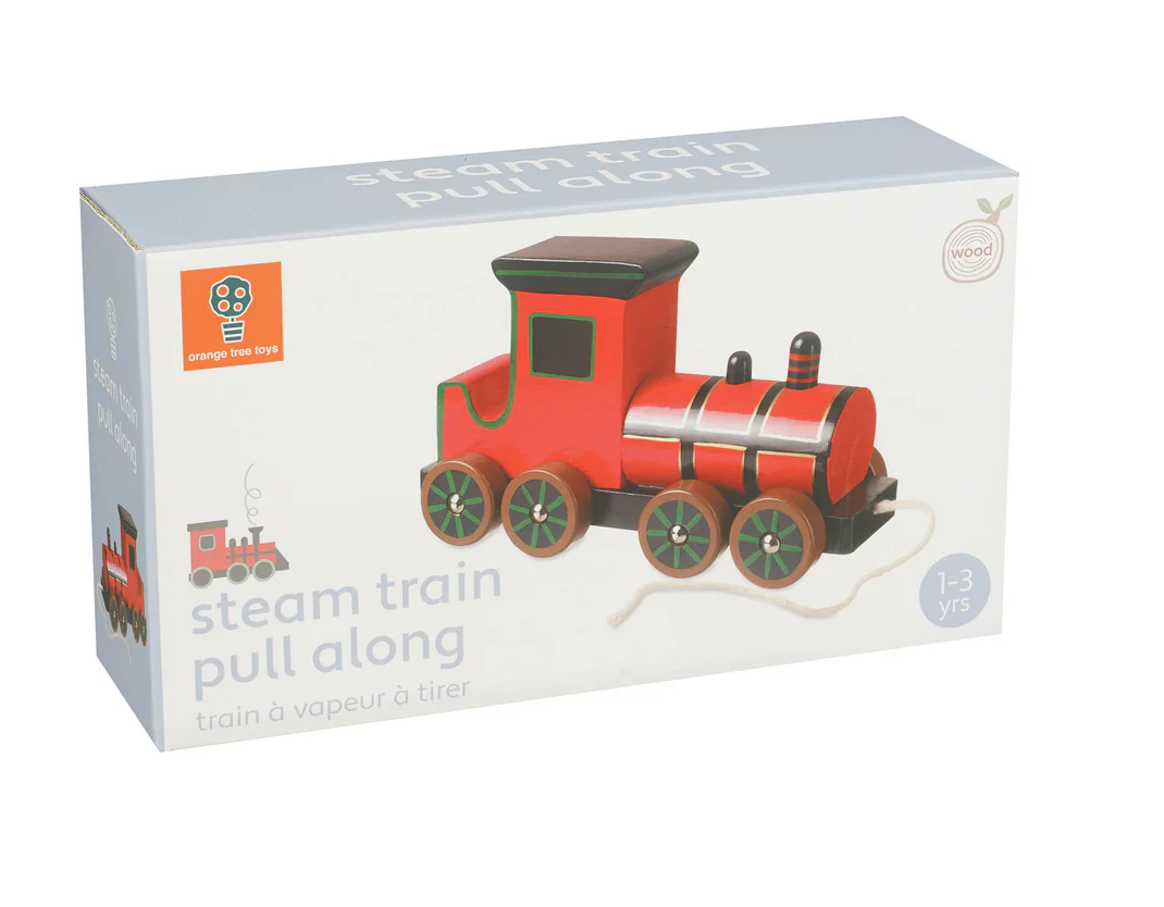 Orange Tree Victorian Steam Train Pull Along