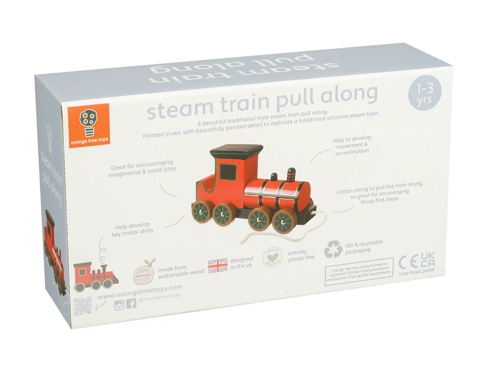 Orange Tree Victorian Steam Train Pull Along
