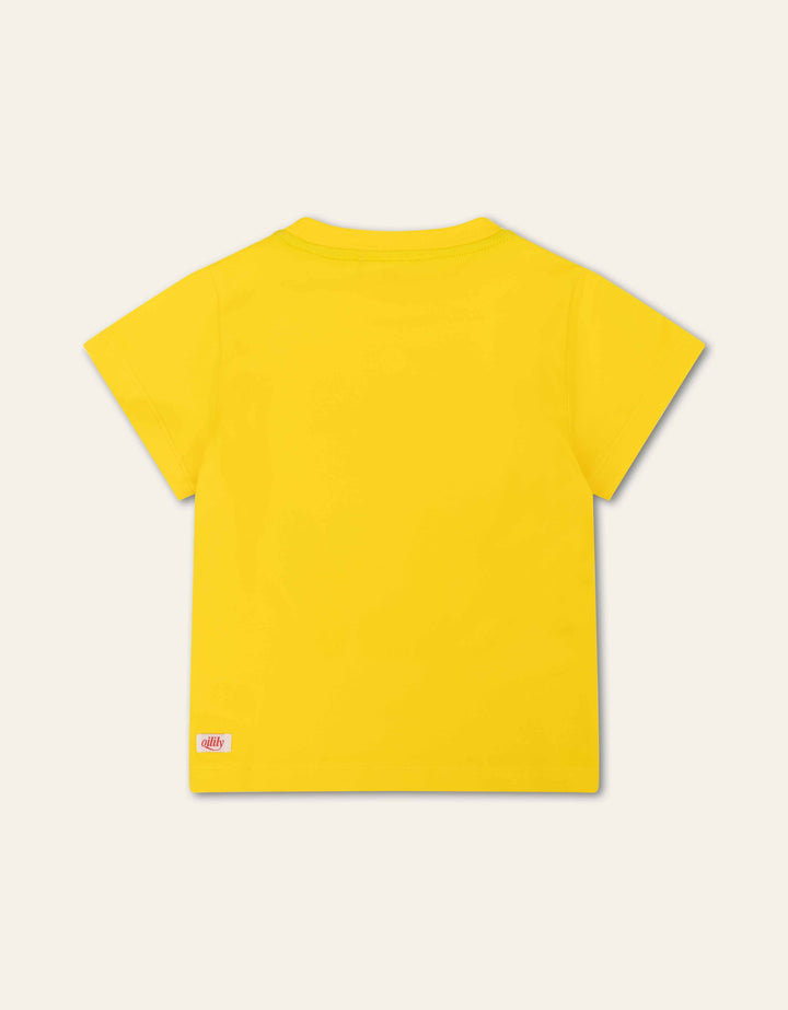SS24 Oilily Tak Yellow Balloon Font T-Shirt 41