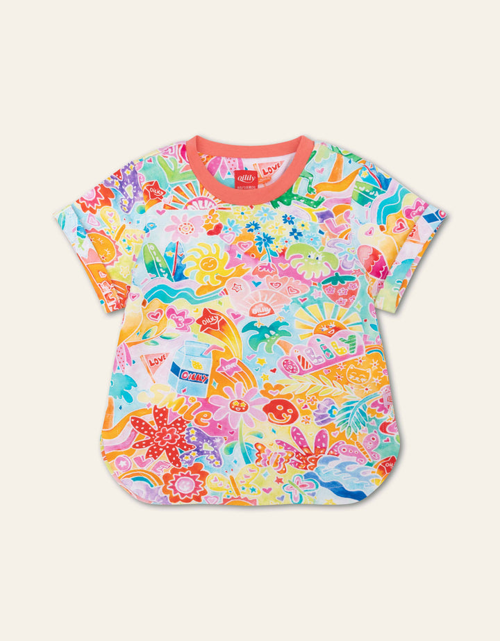 SS24 Oilily Girls Terrific Magic Land Of The Sun T-Shirt 31