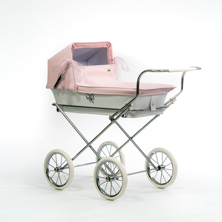 Bebelux Pink Minidonosti Spanish Doll's Pram & Bag 2044-R